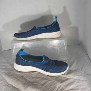 Orthotics Patterns Vionic | Shoes | Vionic Hydra Slip On Sneakers 6 Navy Blue Mesh ...